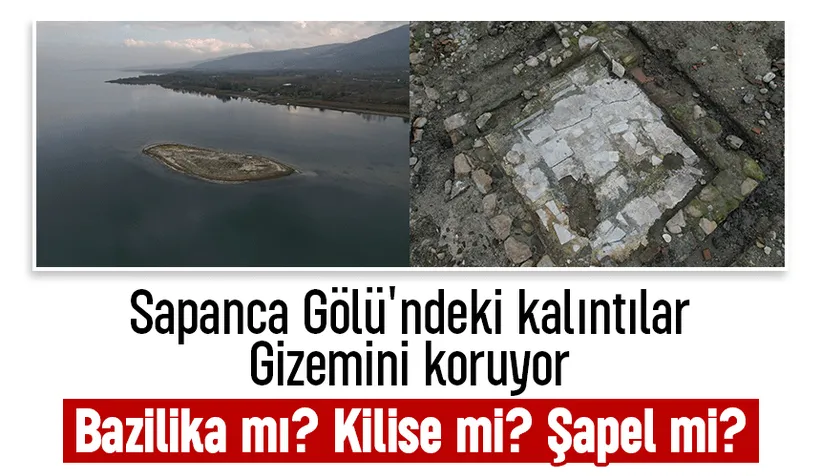 Sapanca Gölü'nde gizemli yapılar