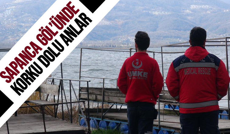 Sapanca Gölü'nde kano alabora oldu: 2 kişi yüzerek kurtuldu