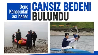 Sapanca Gölü'nde kaybolan genç kanocunun cansız bedeni bulundu