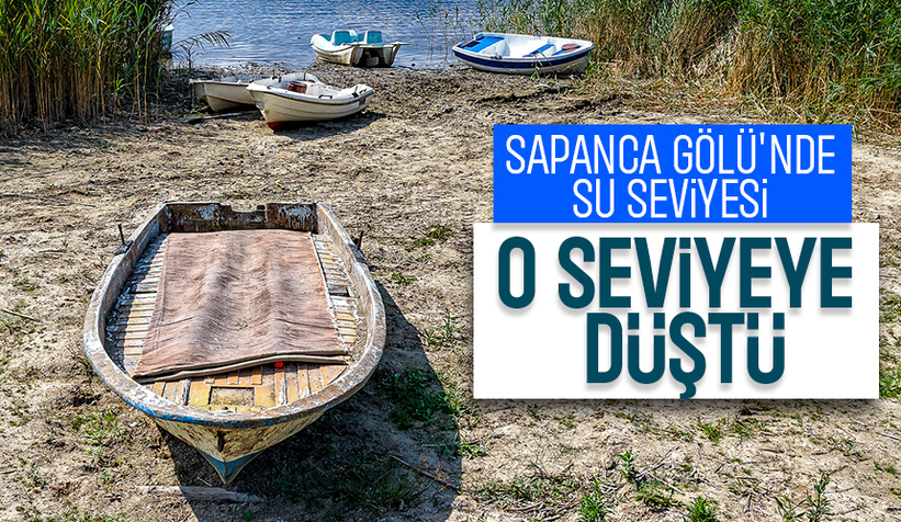 Sapanca Gölü'nde kritik eşik görüldü