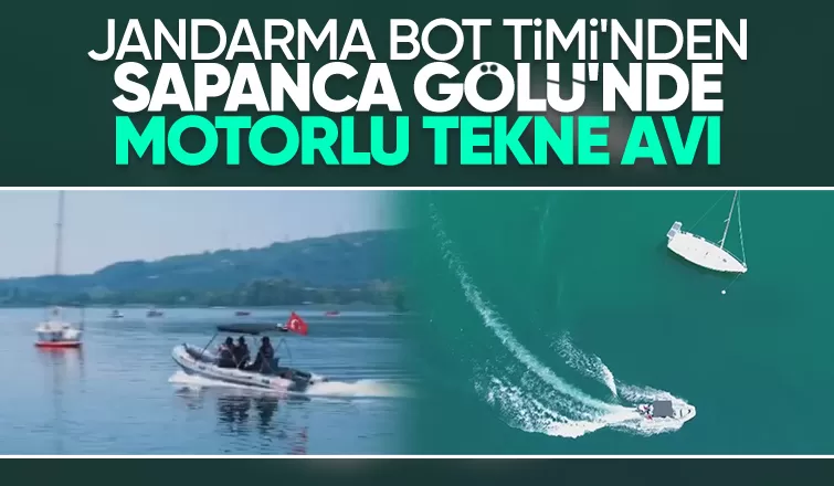Sapanca Gölü'nde motorlu tekne sahiplerine ceza yağdı