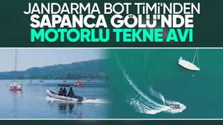 Sapanca Gölü'nde motorlu tekne sahiplerine ceza yağdı
