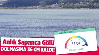 Sapanca Gölü'nde son durum