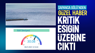 Sapanca Gölü'nden güzel haber