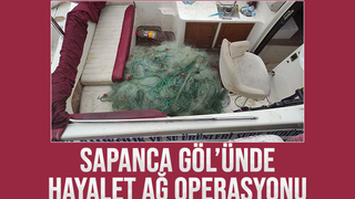Sapanca Gölü'nden hayalet ağlar toplandı