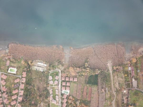 Sapanca Gölü'nden korkutan görüntüler