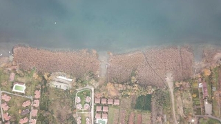 Sapanca Gölü'nden korkutan görüntüler