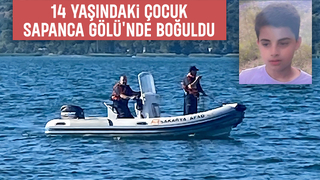 Sapanca Gölü'ne giren çocuk boğuldu