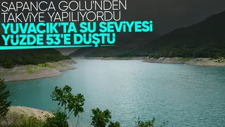 Sapanca Gölü'ne kötü haber; Yuvacık'ta su seviyesi düştü