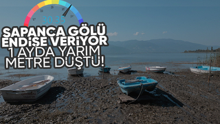 Sapanca Gölü'nün su seviyesinde son durum