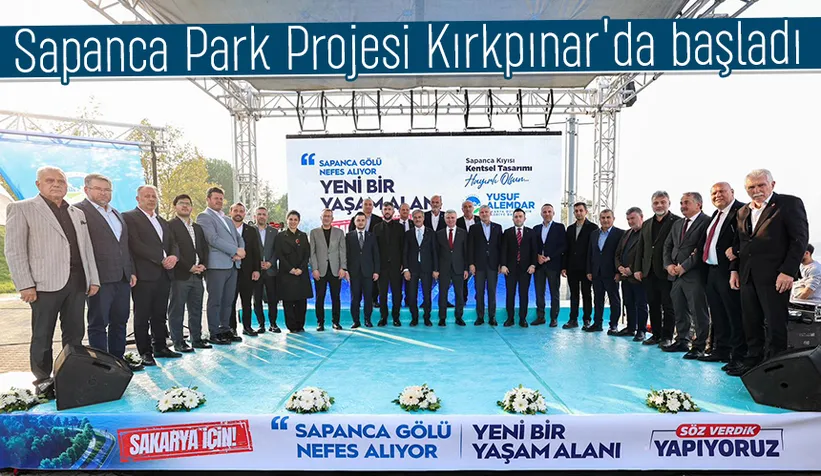 Sapanca Park Projesi için çalışmalar başladı