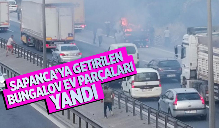 Sapanca'ya getiriliyordu, yandılar
