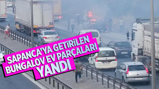 Sapanca'ya getiriliyordu, yandılar
