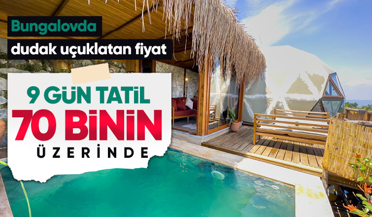 Sapanca'ya tatilci akını; Bungalovlar doldu!