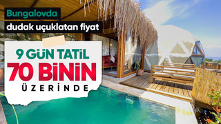 Sapanca'ya tatilci akını; Bungalovlar doldu!