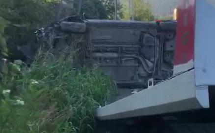 Sapanca yolunda kaza