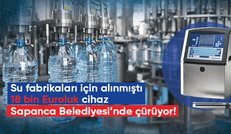 Sapanca’da 18 bin Euroluk video jet neden kullanılmıyor?