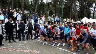 Sapanca’da bahar koşusu