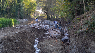 Sapanca’da dere ıslah çalışması