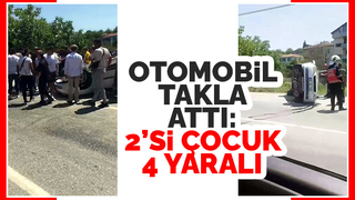 Sapancada kaza: 4 yaralı