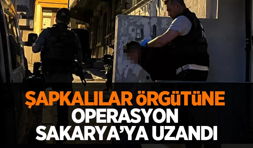Şapkalılar örgütüne büyük operasyon