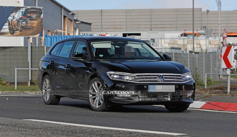 Şarj edilebilir hibrit Volkswagen Passat, kameralara yakalandı