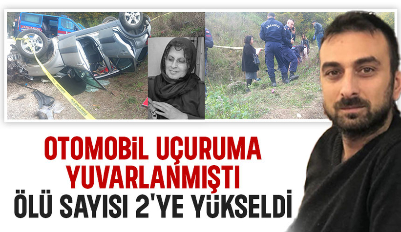 Şarampole uçan araç anne ve oğluna mezar oldu