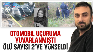 Şarampole uçan araç anne ve oğluna mezar oldu