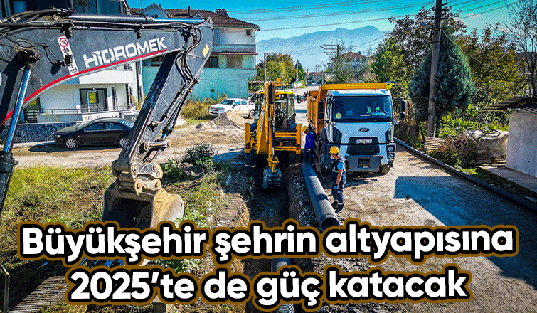 SASKİ 2024'de 239 kilometrelik alt yapıyı hayata geçirdi