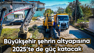 SASKİ 2024'de 239 kilometrelik alt yapıyı hayata geçirdi