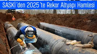 SASKİ 2025'te rekor kırdı