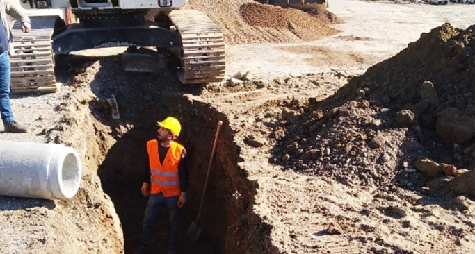 SASKİ'den Güneşler'de alt yapı çalışması