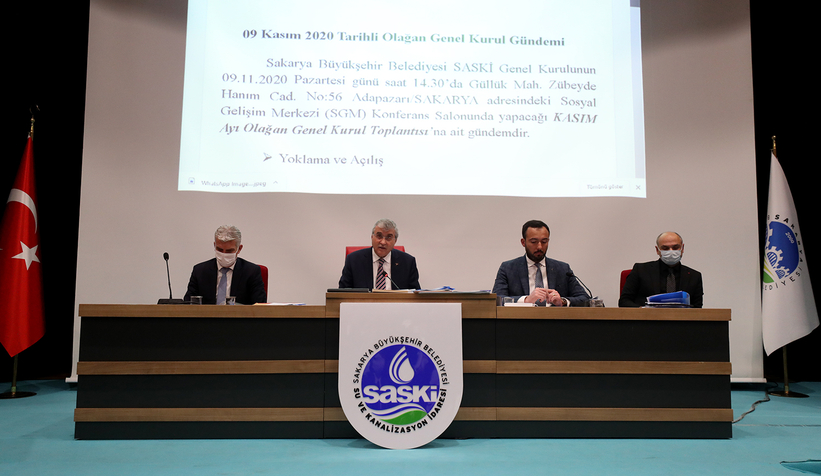 SASKİ Genel Kurulu yapıldı
