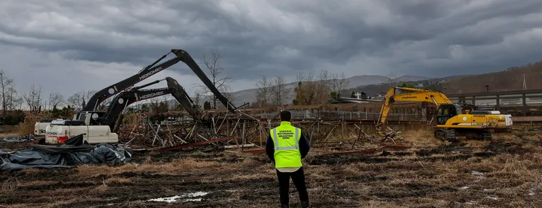 SASKİ paylaştı; 6 kilometrelik hatta kaçak iskele ve yapılar kaldırıldı