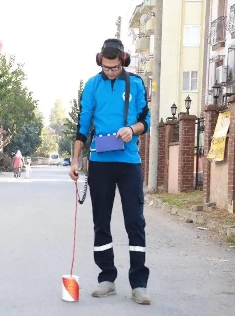 SASKİ yer altındaki arızaları anında tespit ediyor