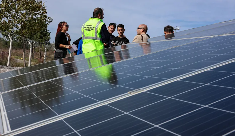 SASKİ’nin elektrik üretim tesislerini incelediler