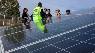 SASKİ’nin elektrik üretim tesislerini incelediler