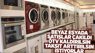Satışı düşen beyaz eşyada taksit ve ÖTV çağrısı