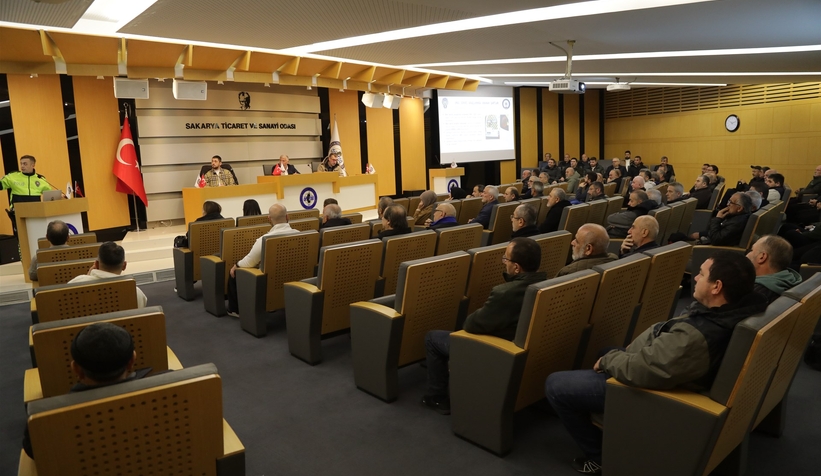 SATSO 19. Meslek Komitesi üyelerine trafik eğitimi