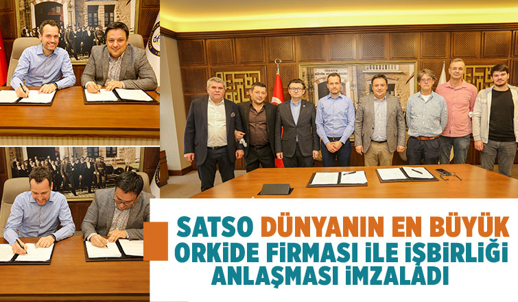 SATSO, Almanya'ya Orkide ihraç edecek