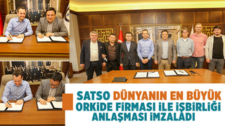 SATSO, Almanya'ya Orkide ihraç edecek