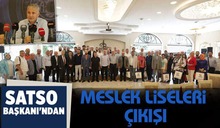 SATSO basınla buluştu