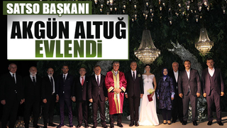 SATSO Başkanı Altuğ ve Betül Demirezen dünyaevine girdi
