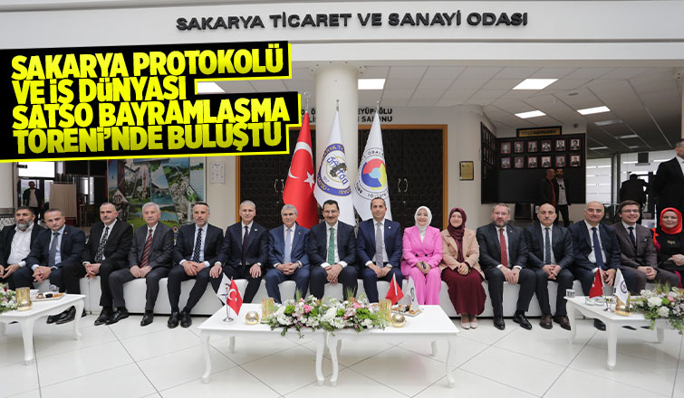 SATSO'da bayramlaşma