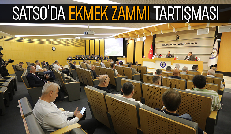 SATSO'da ekmek zammı onaylandı