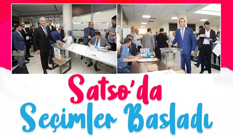 SATSO'da seçim başladı