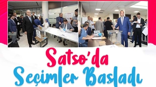SATSO'da seçim başladı