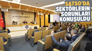  SATSO'da sektörlerin sorunları ele alındı