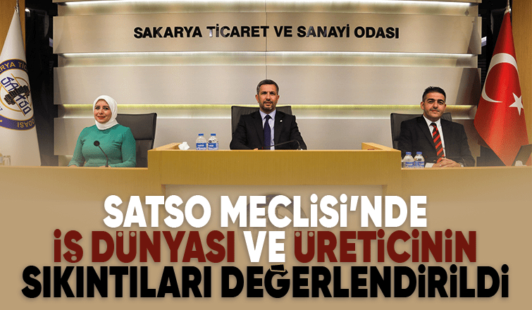 SATSO'da sektörlerin sorunları konuşuldu