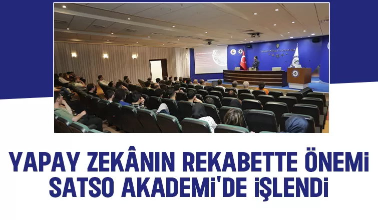 SATSO'da yapay zeka eğitimi